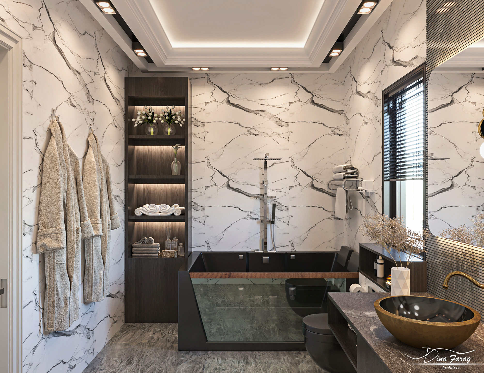 私人别墅丨也门丨DINA FARAG-48