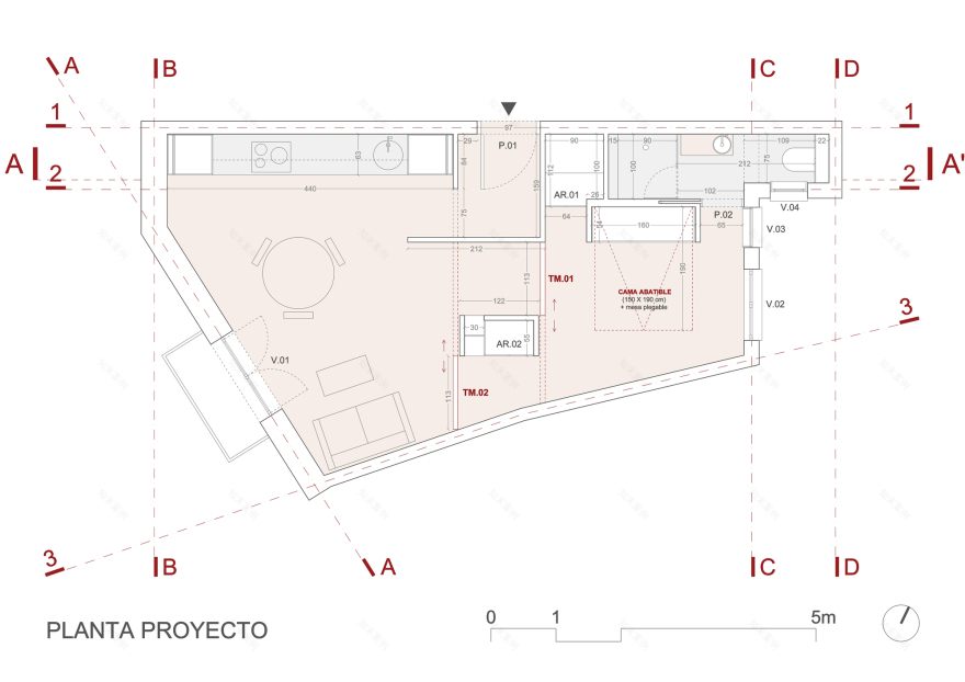 多户住宅或多个房屋丨西班牙马德里丨P+S Estudio de Arquitectura-26