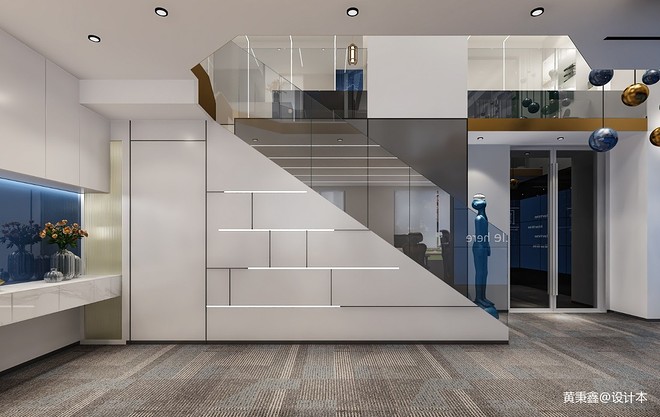 20万元办公空间160平米装修案例丨丨Summer Design 丨科技办公-16