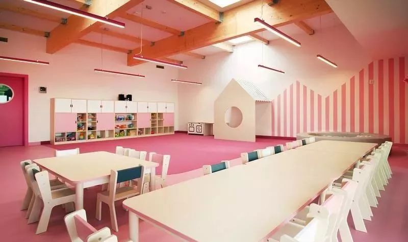 建筑 | 酷！幼儿园H形布局，设计两个庭院-26