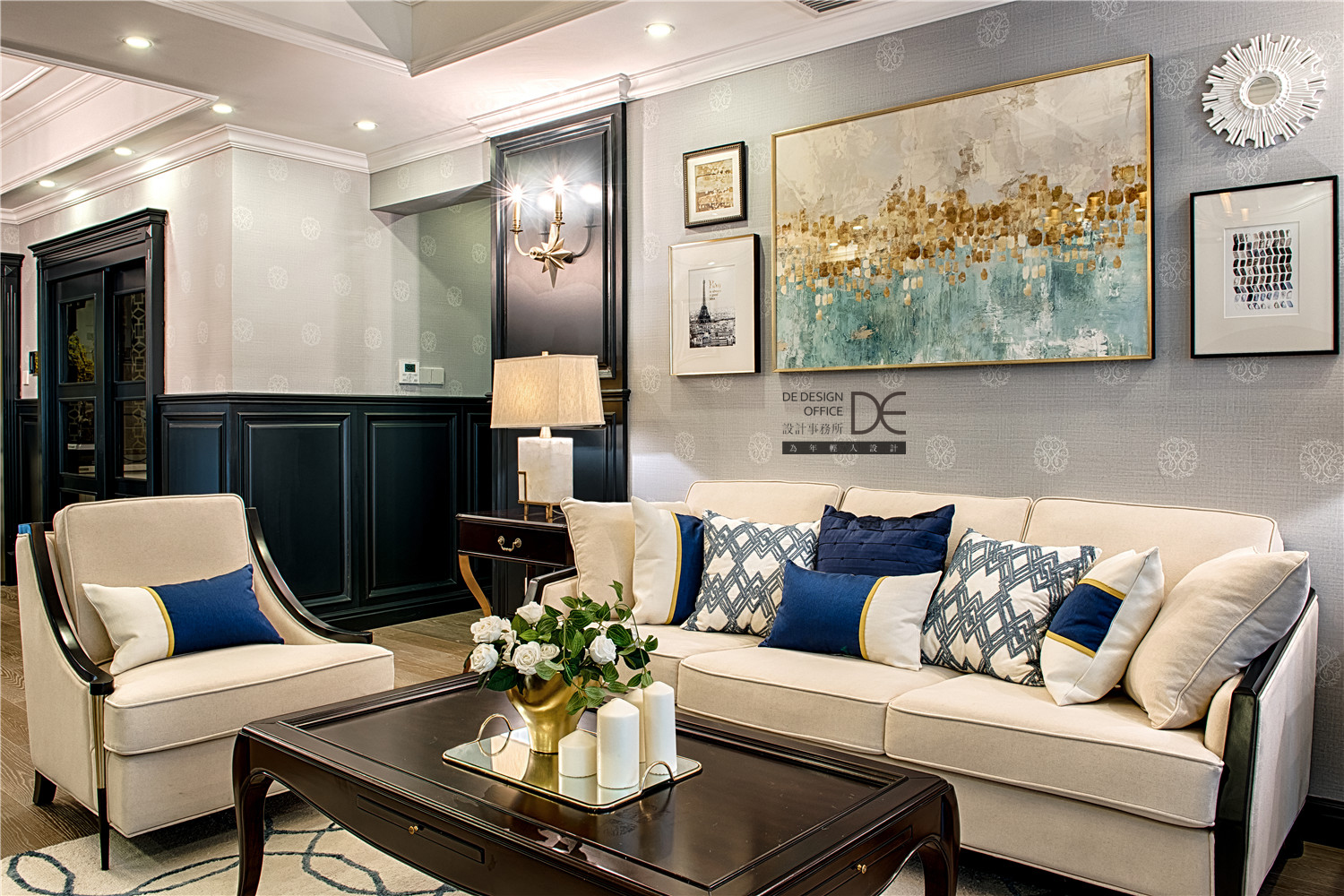 北京遇上西雅图 | 中美混搭风家居设计案例-11