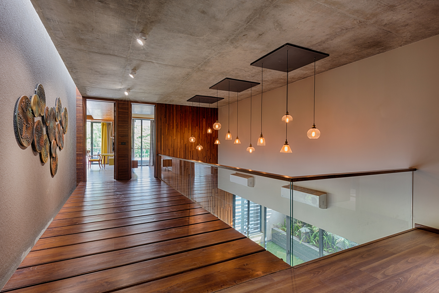 印度现代别墅的绿意空间与自然共生-20