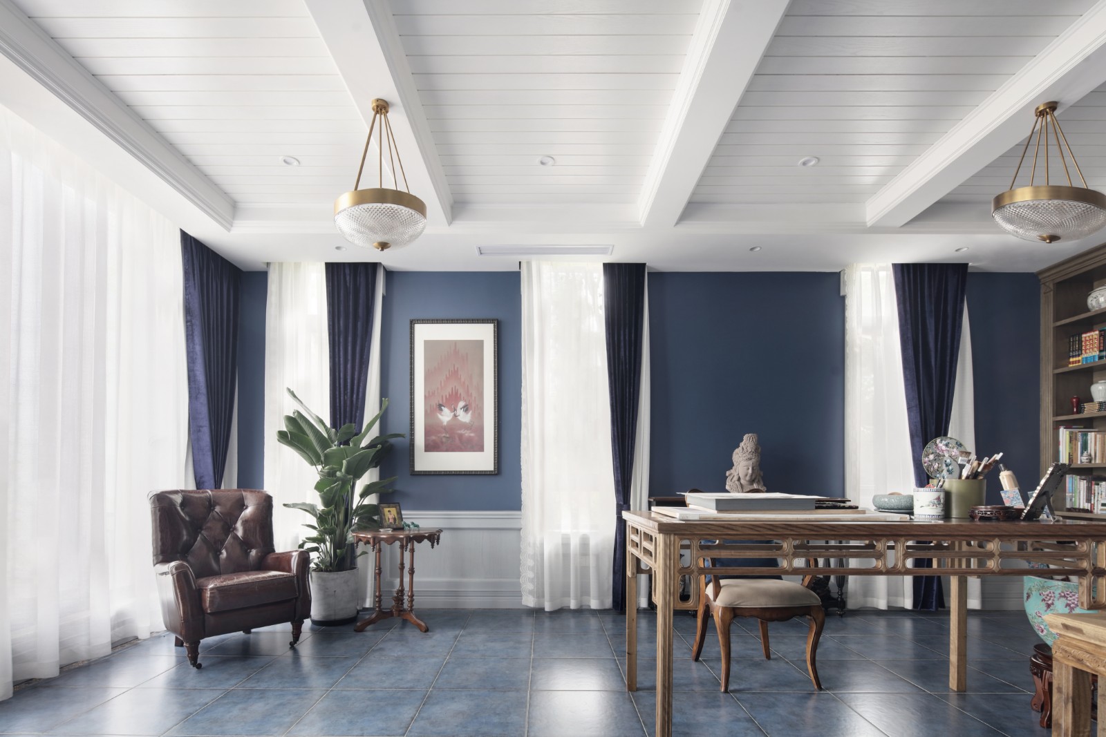 融合之美 | 重庆新江与城天矩别墅设计-23