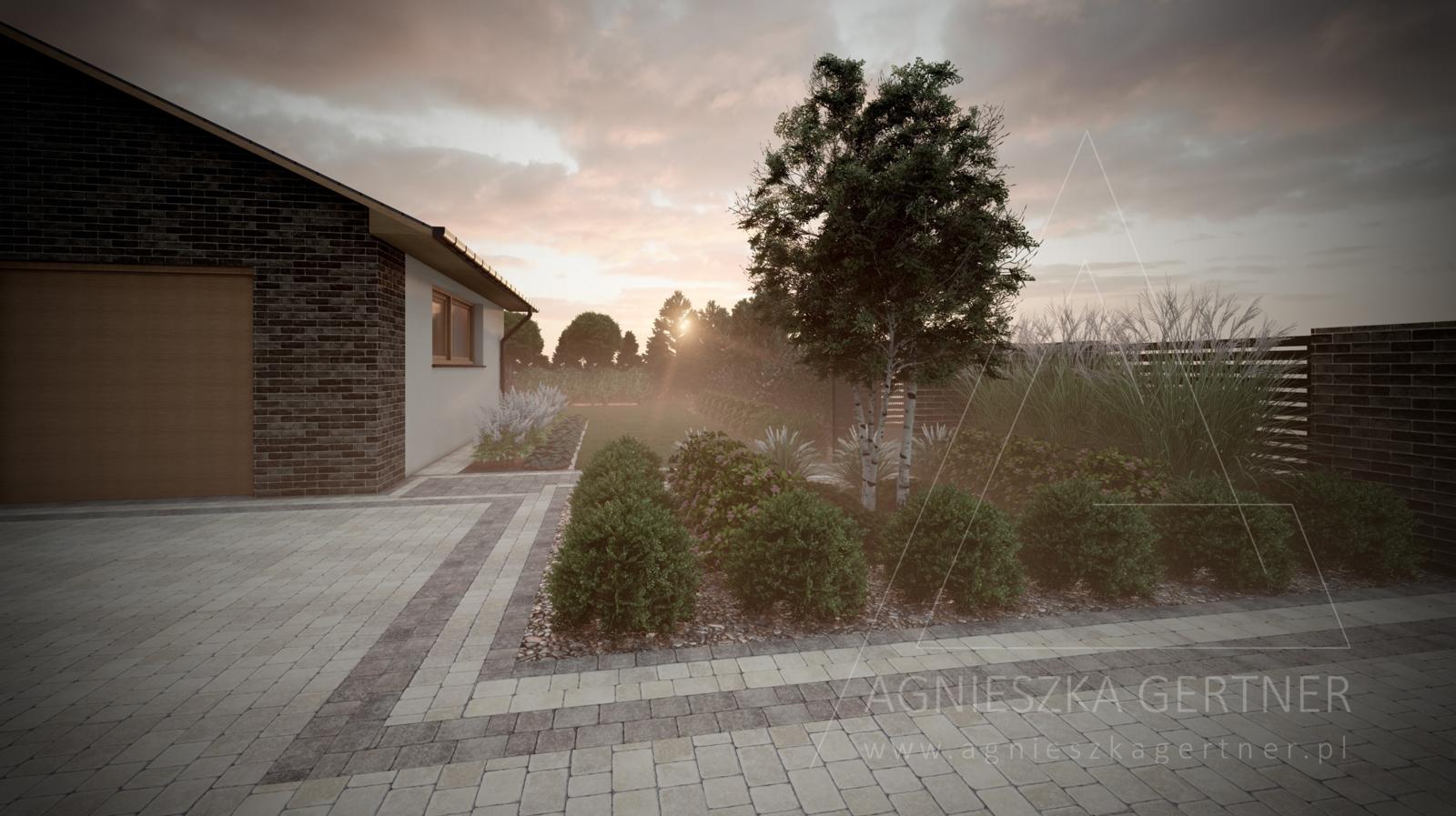 家庭花园设计概念丨波兰华沙丨Agnieszka Gertner BIURO PROJEKTOWE-0