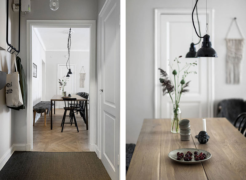 斯德哥尔摩温馨公寓 | 黑灰打造时尚北欧风-12