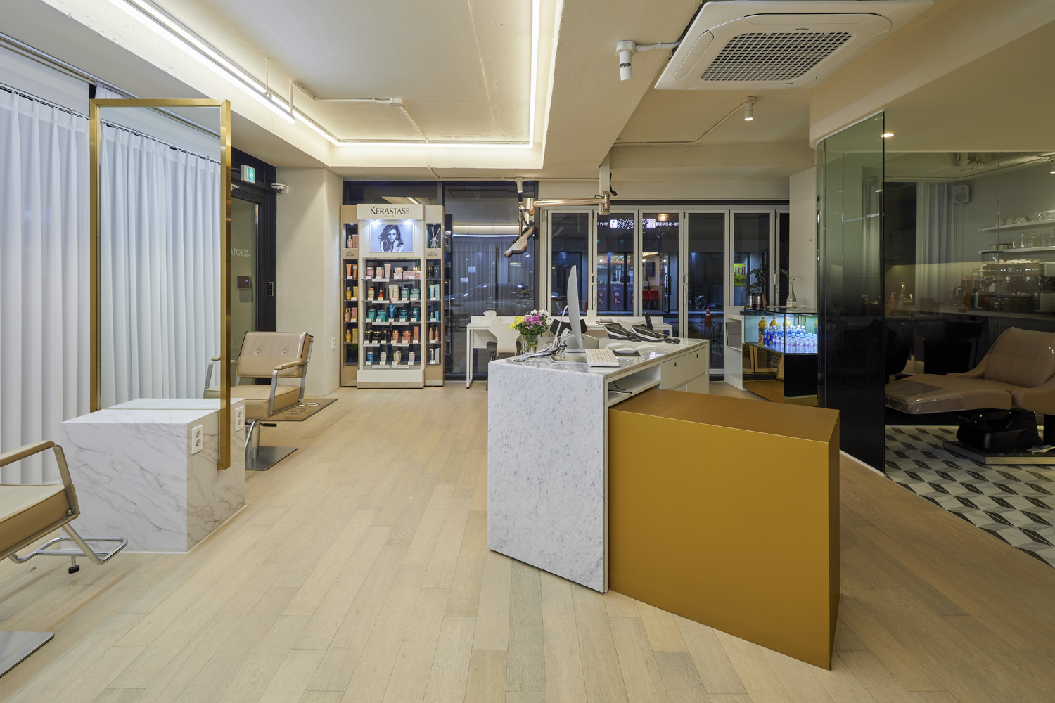 简约优雅 80 平美容院设计-15