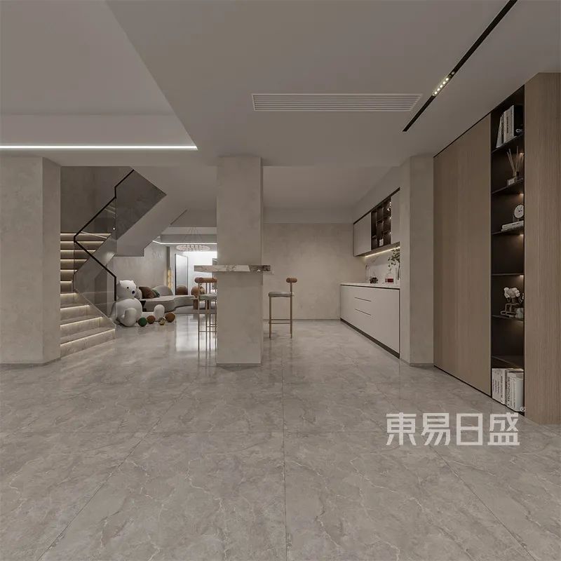 353㎡现代简约装修，高端风雅的质感大宅！-27