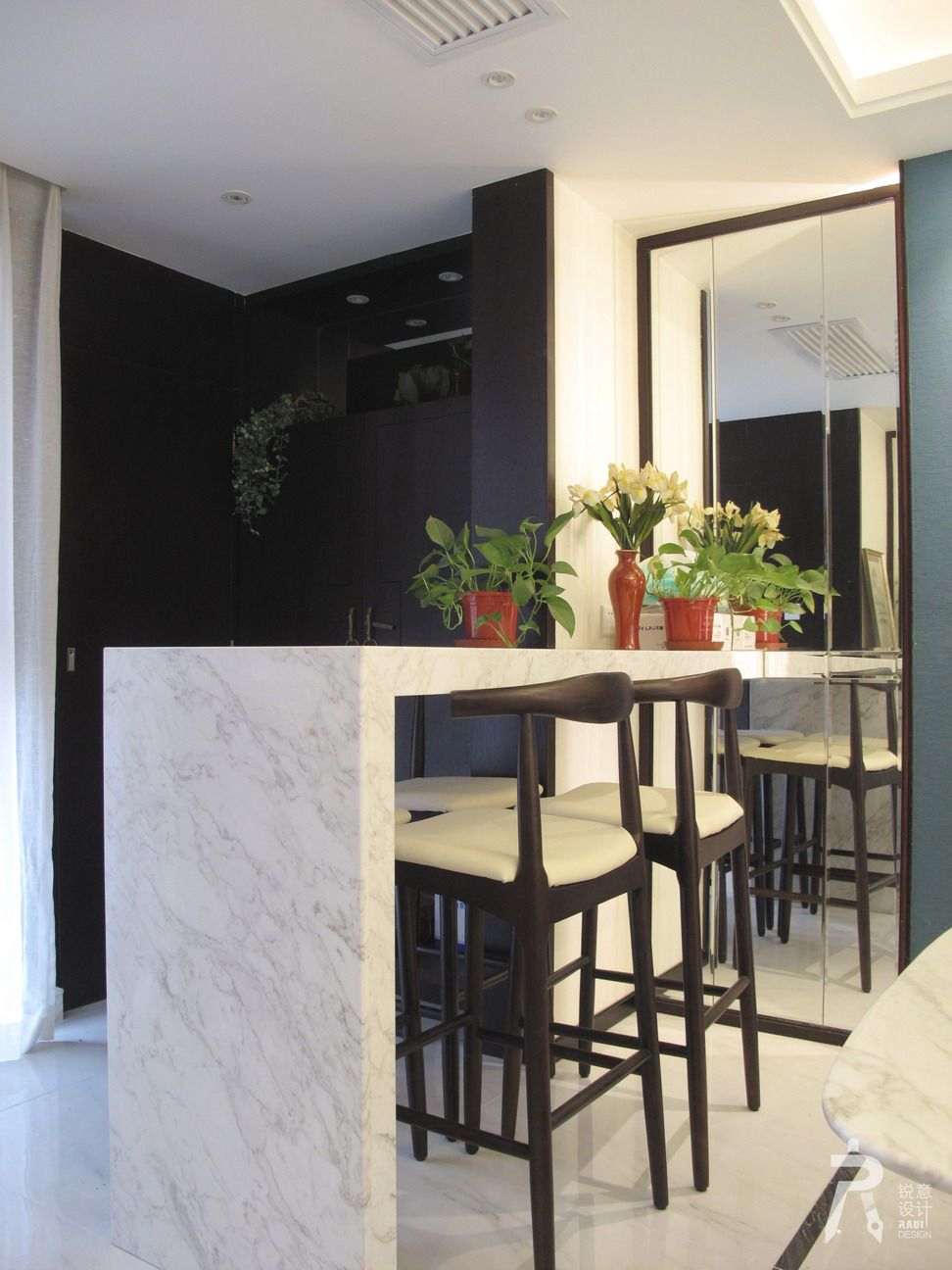 西安锐意设计-- 现代中式紫薇•永和坊 230㎡大宅-23