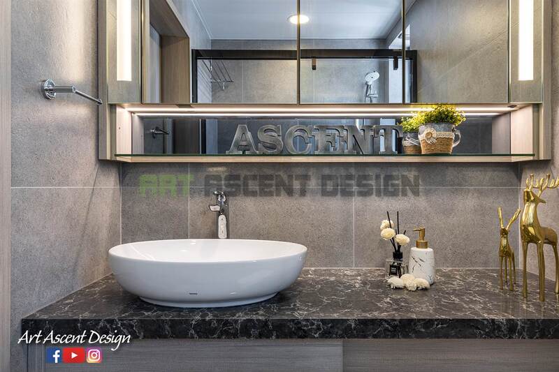 大坑光明台装修设计案例-51