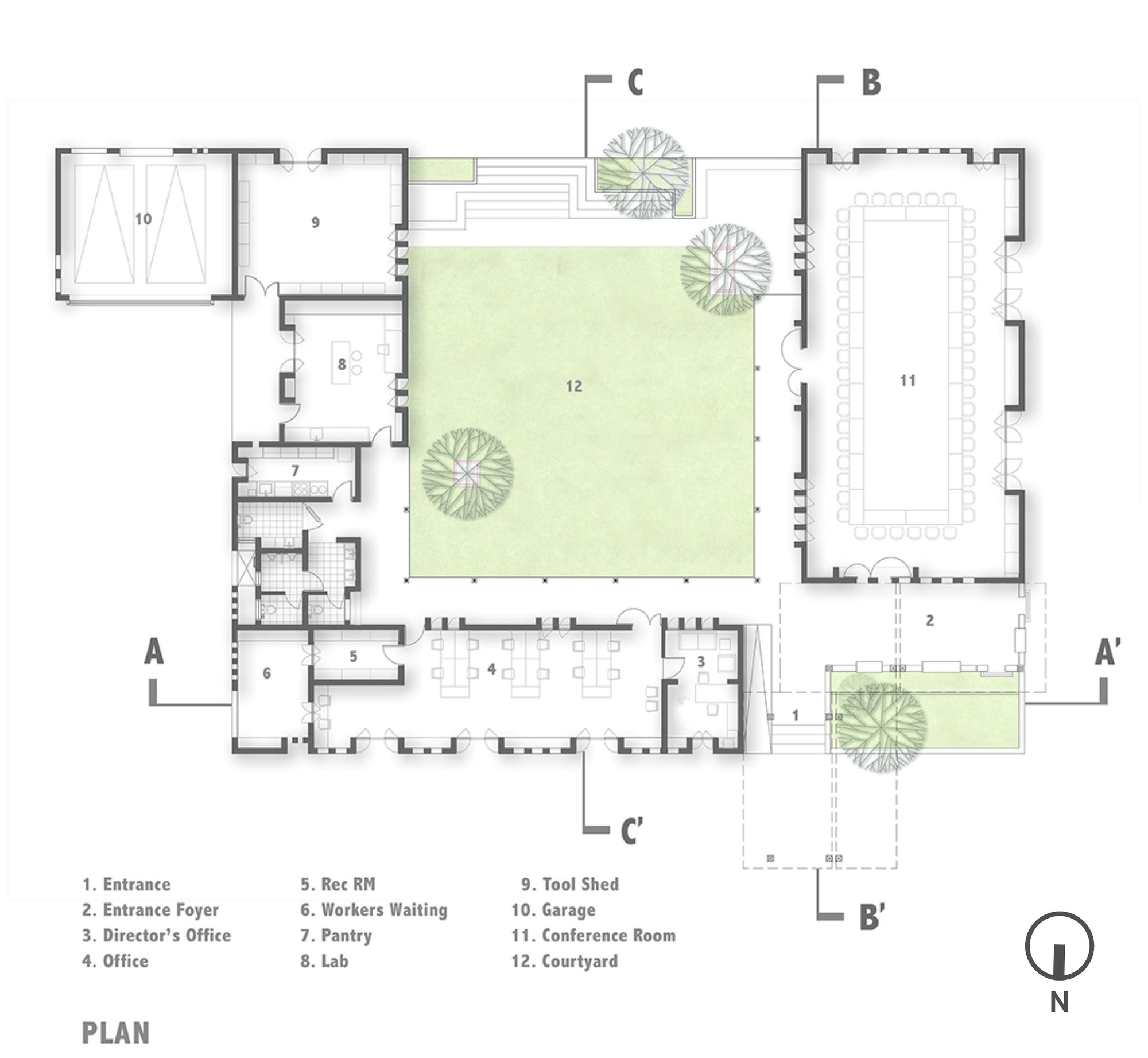 有机研究与培训中心丨印度丨Seipal & Raje Architects-20