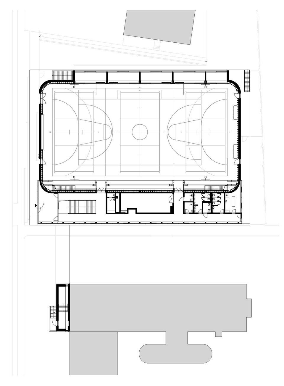 Řevnice 小学体育馆丨捷克丨Grido architekti-49
