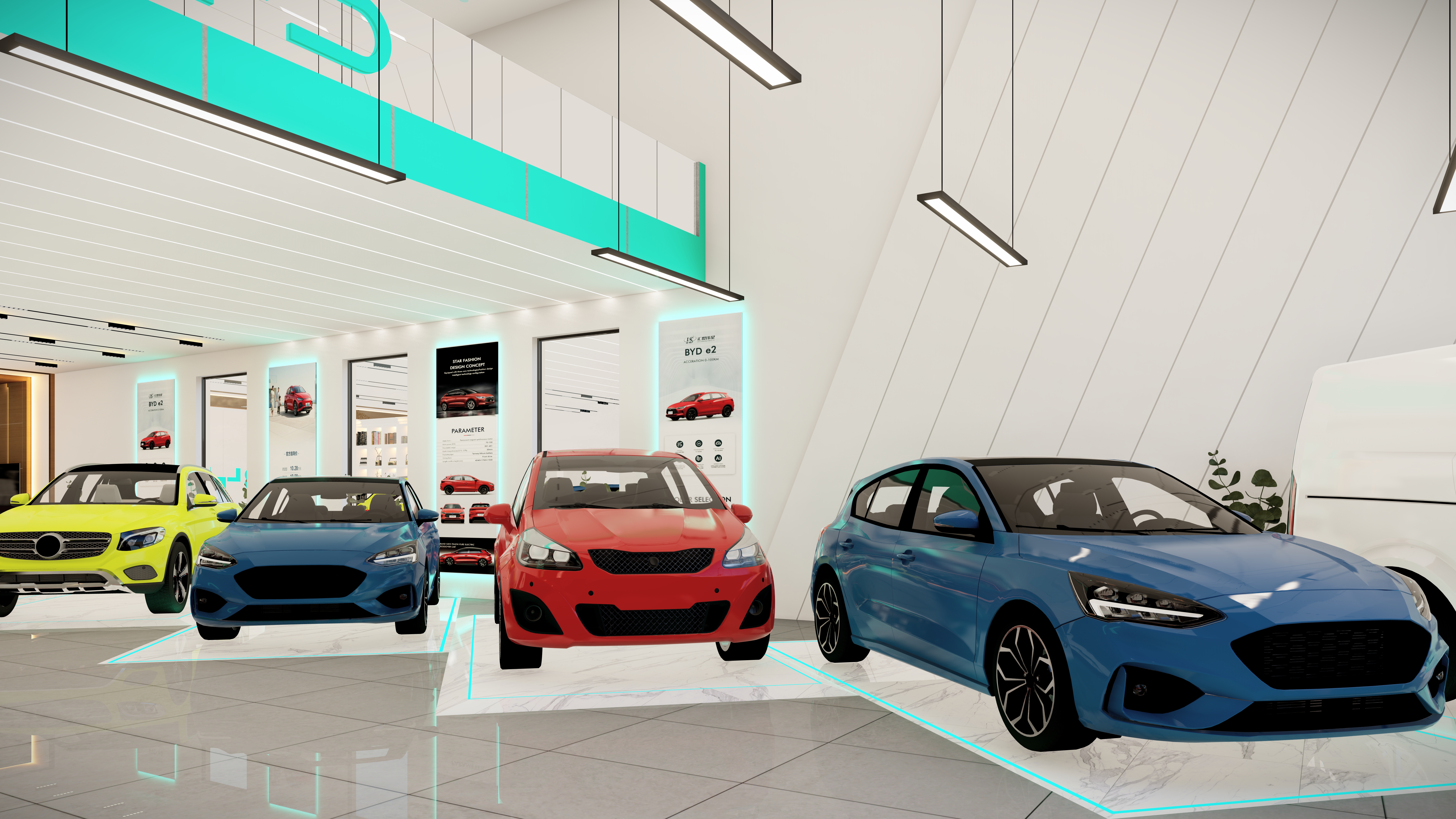 BYD Electric Car Showroom-8