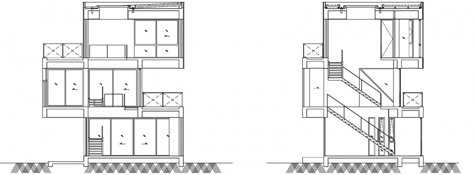 泰国 MHS 住宅，雕塑般的混凝土山居-56