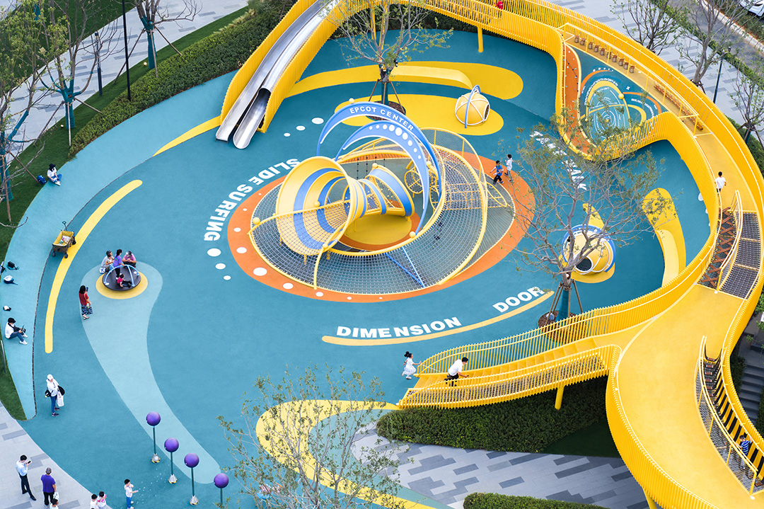 China Merchants Wuhan Urban Construction Future Center Children's Paradise - La V-onderland - L&A GROUP | To Create a Better Environment-23