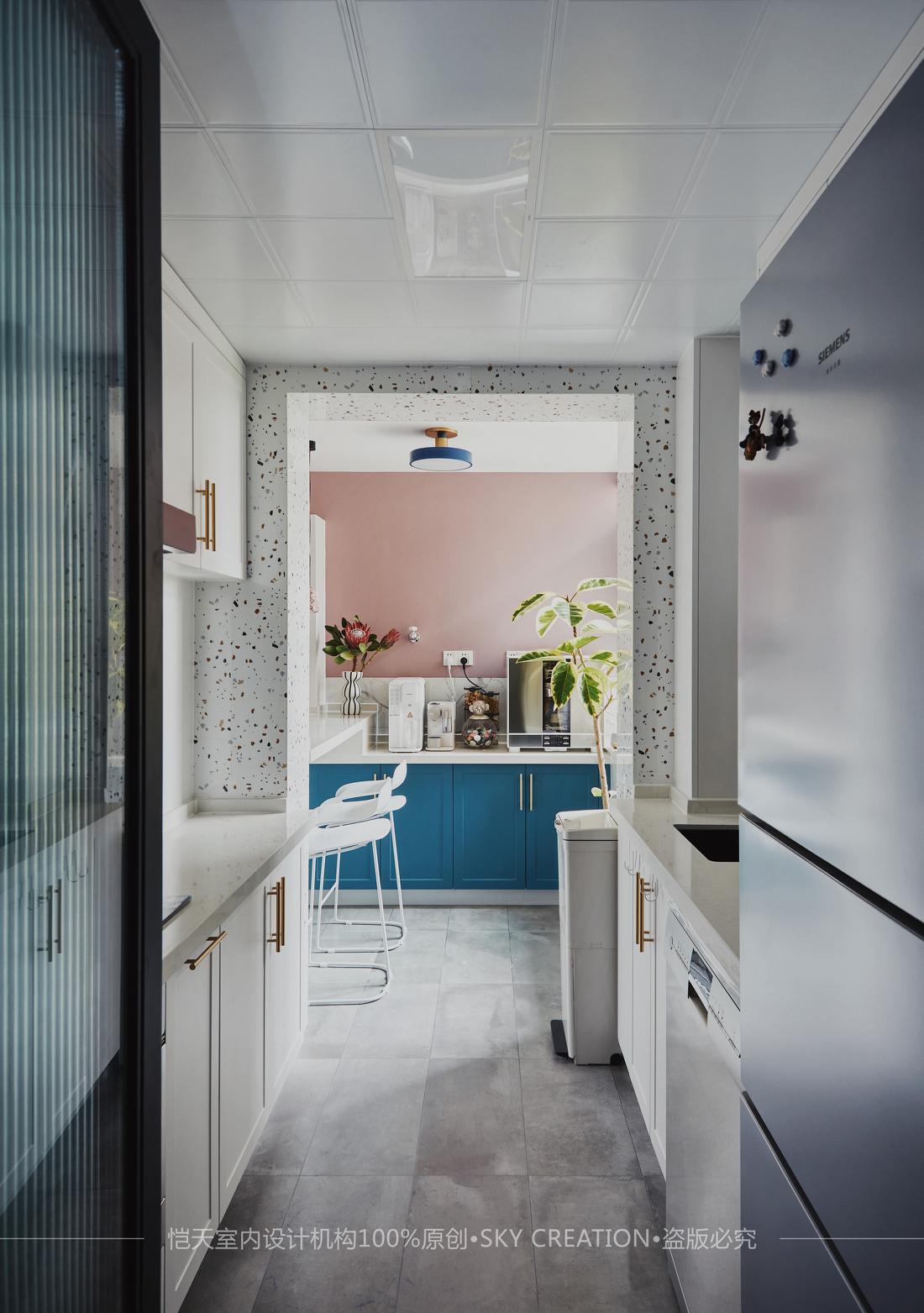 独居女孩的蓝色谧境 · 舒适公寓设计-27