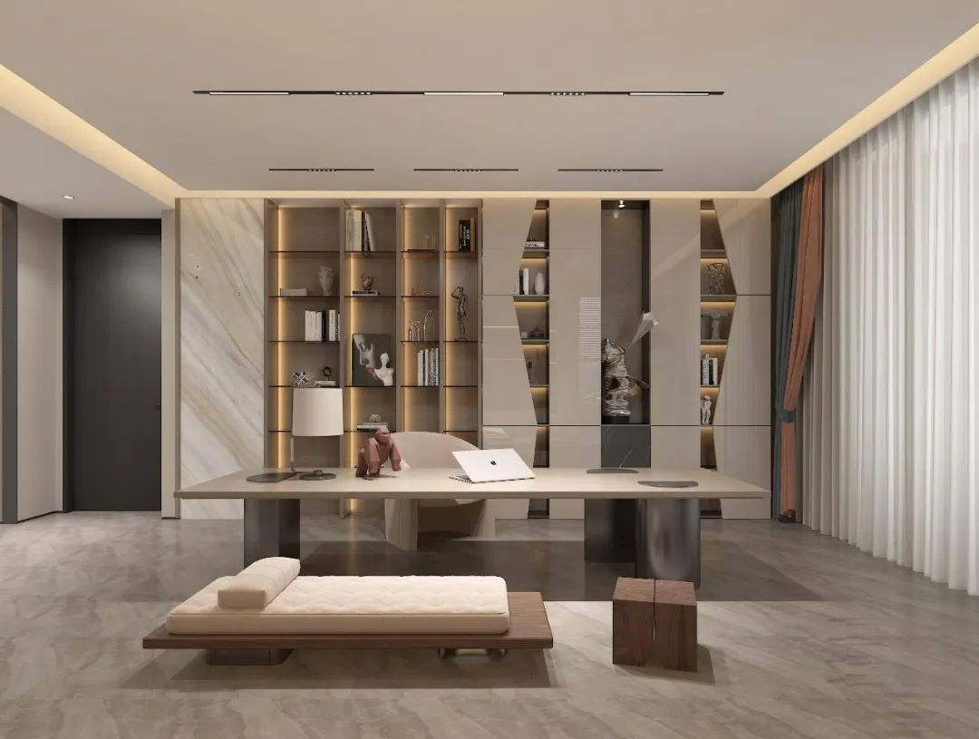 现代轻奢风住宅设计丨中国包头丨包头市众诚装饰-59