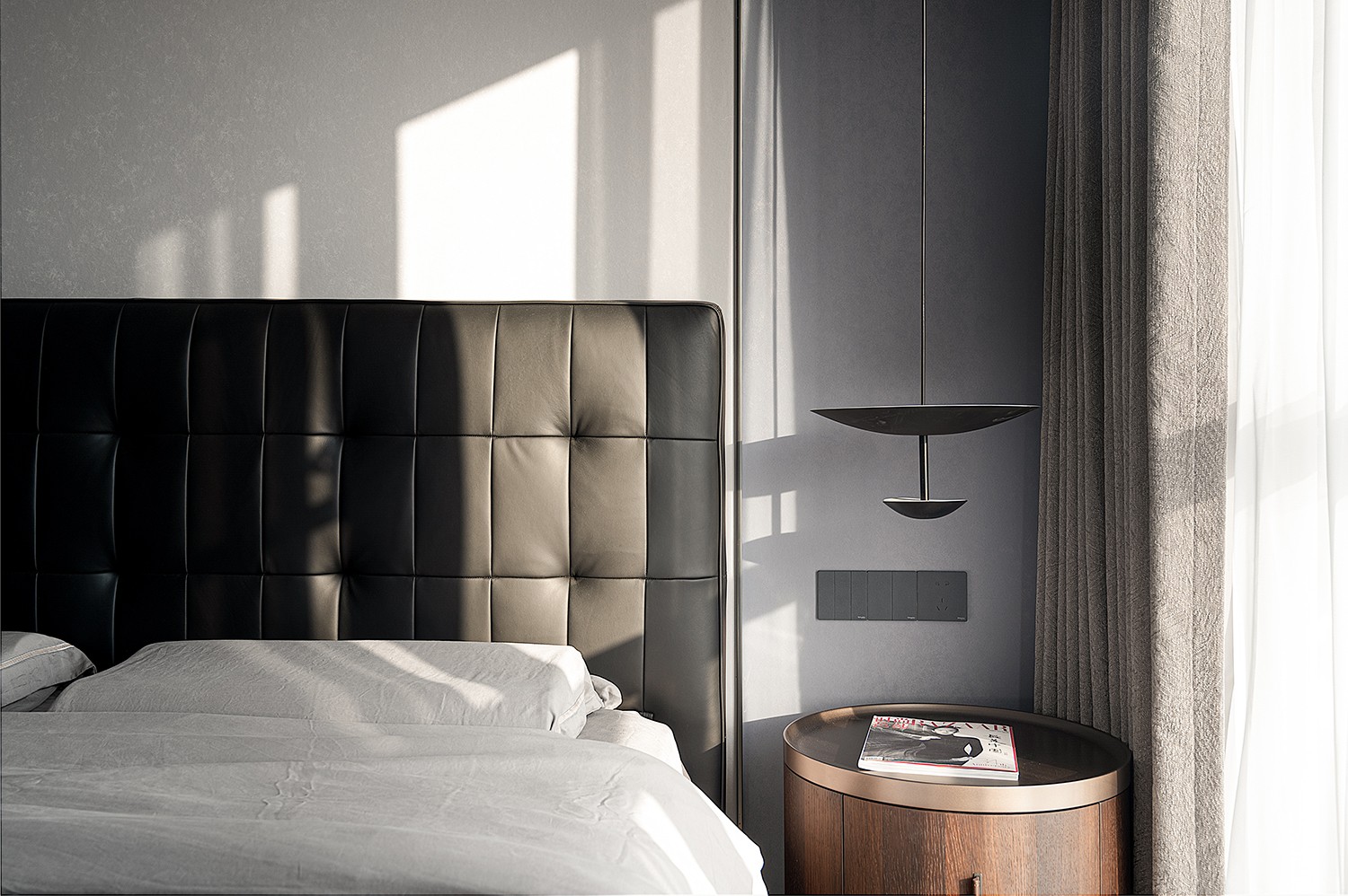 治愈系暖调现代简约丨中国杭州丨尔上空间设计团队-39