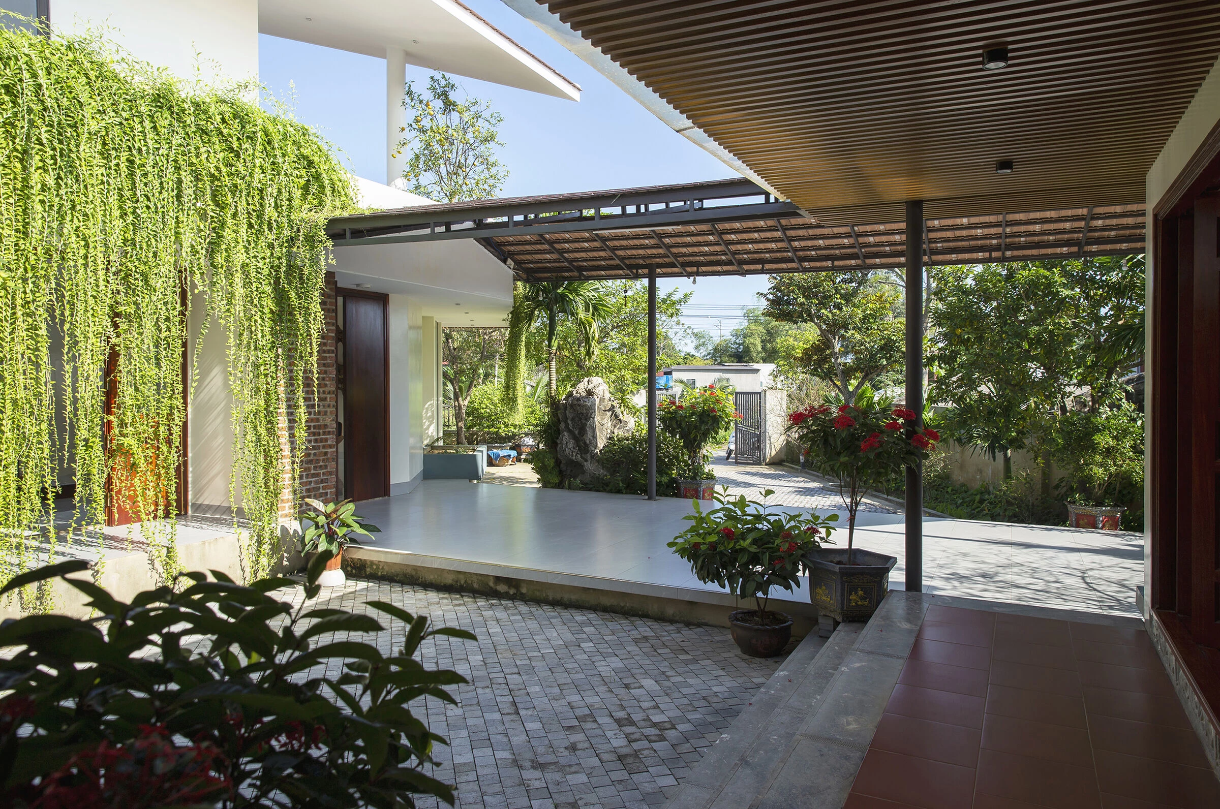 T3 House · 传统与现代相融合的乡村住宅设计丨越南丨ecmo architect-34