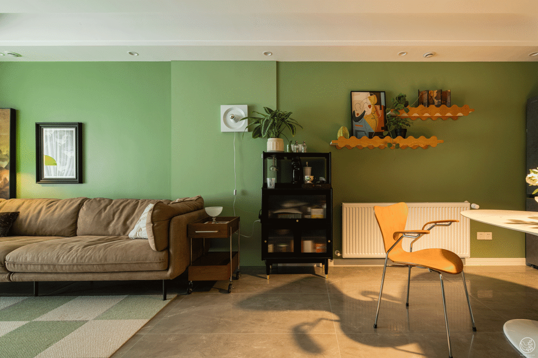 复古风格的精装房软装改造丨中国成都丨设计师王司囡-11