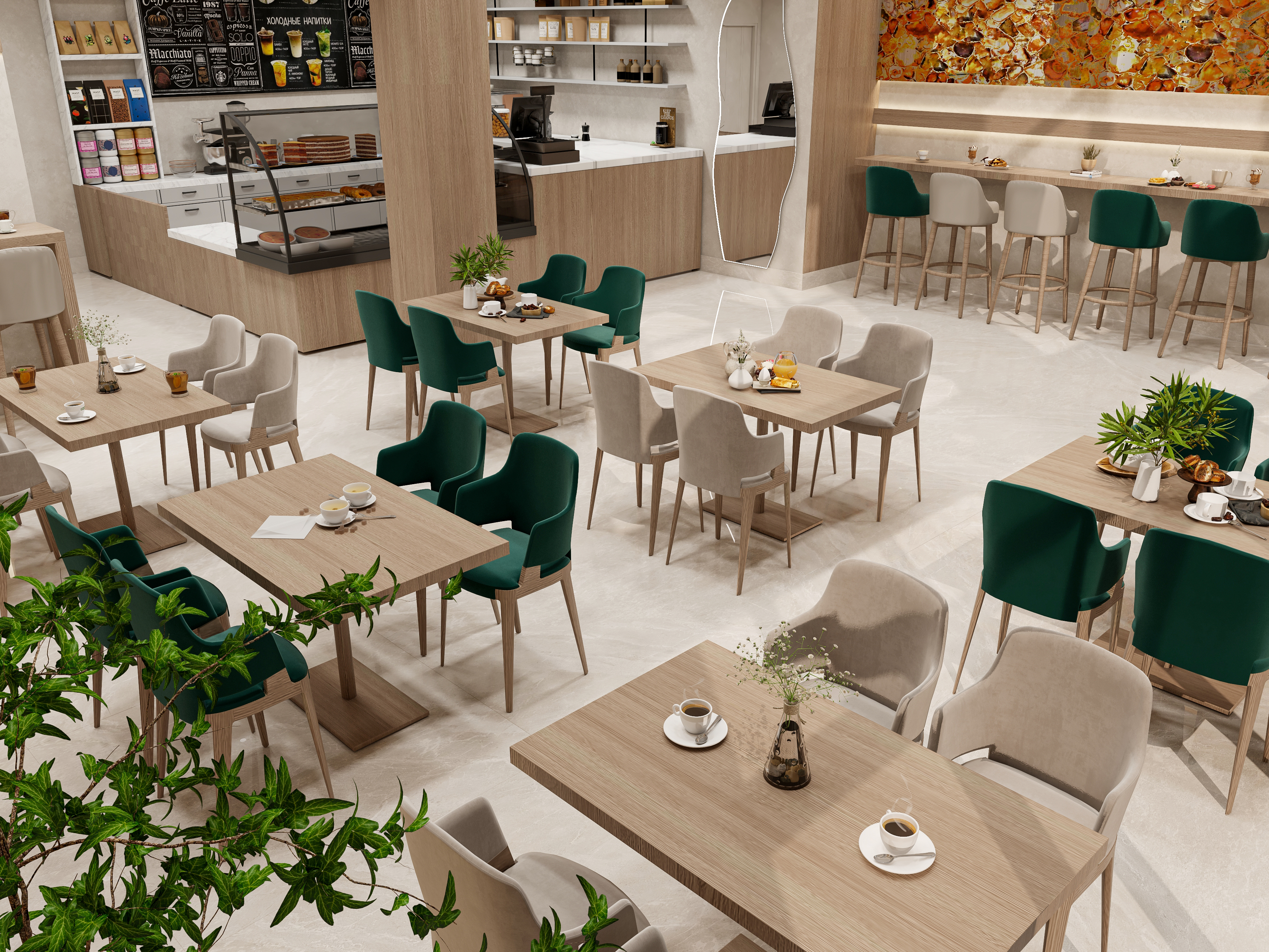 Coffee Shop Design In KSA.-6