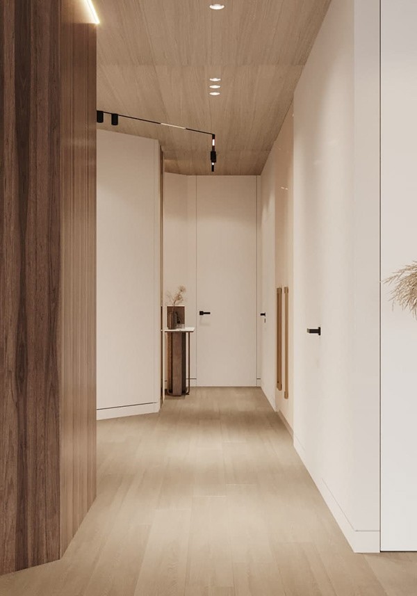 100㎡浅色系公寓 明亮舒适的现代感-1