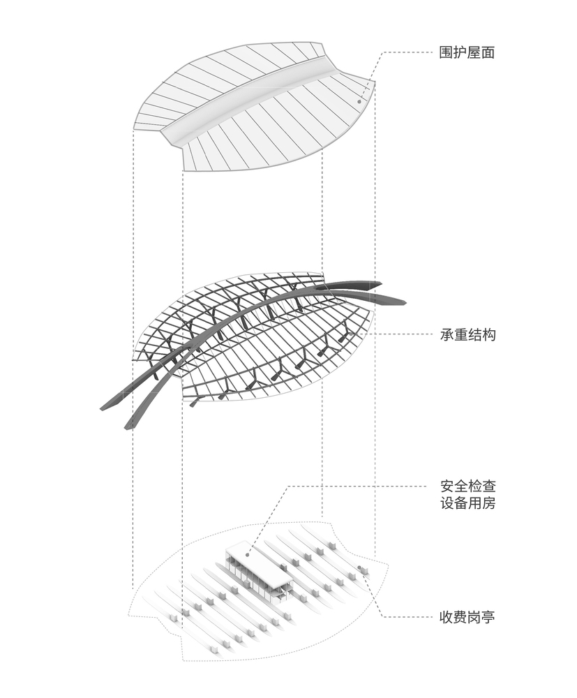 绍兴高速公路收费站丨中国绍兴丨Atelier RenTian-13