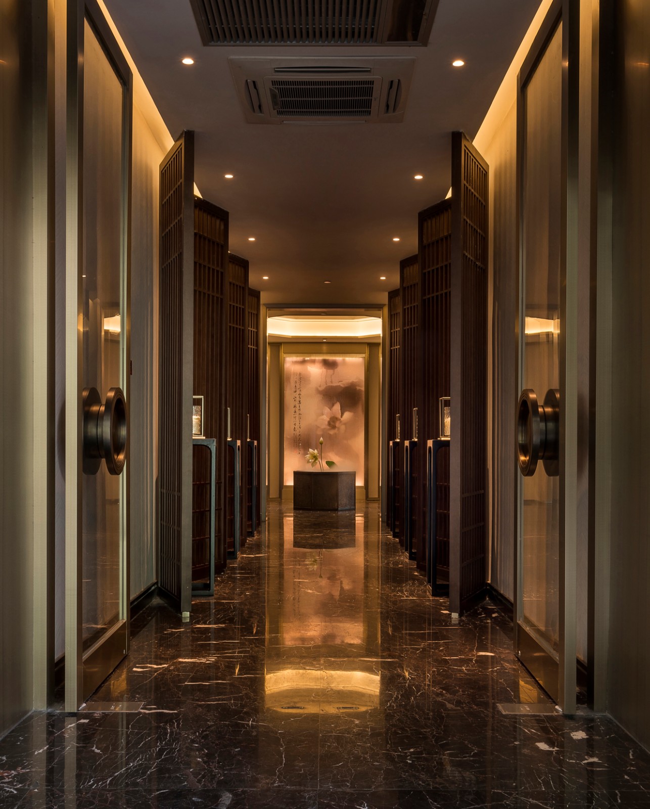一席瓯江长卷，再现秀山丽水，演绎中式意蕴▪绿谷春天酒店  宣驰设计-43