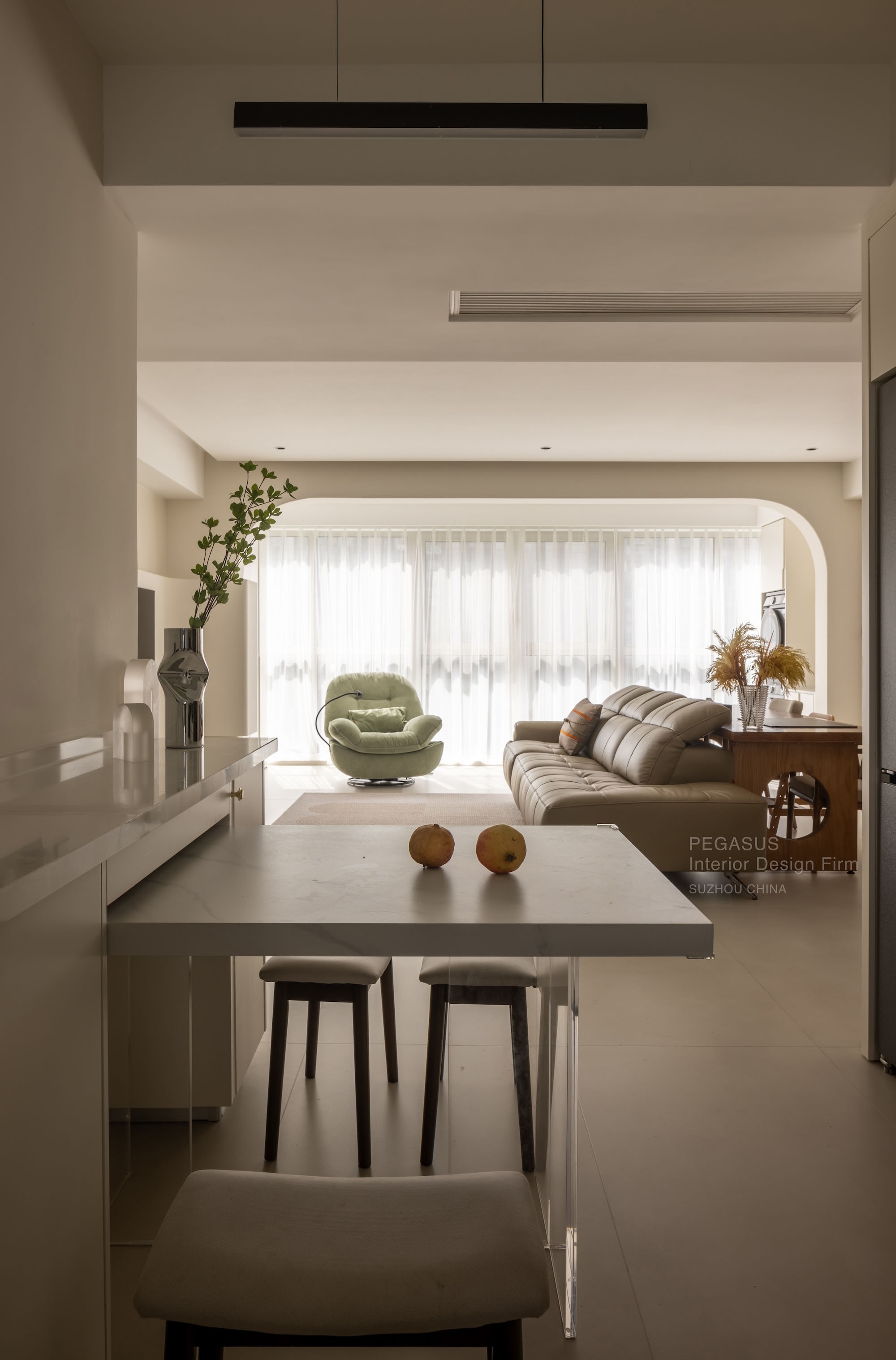 140㎡精装房改造丨派格设计-35