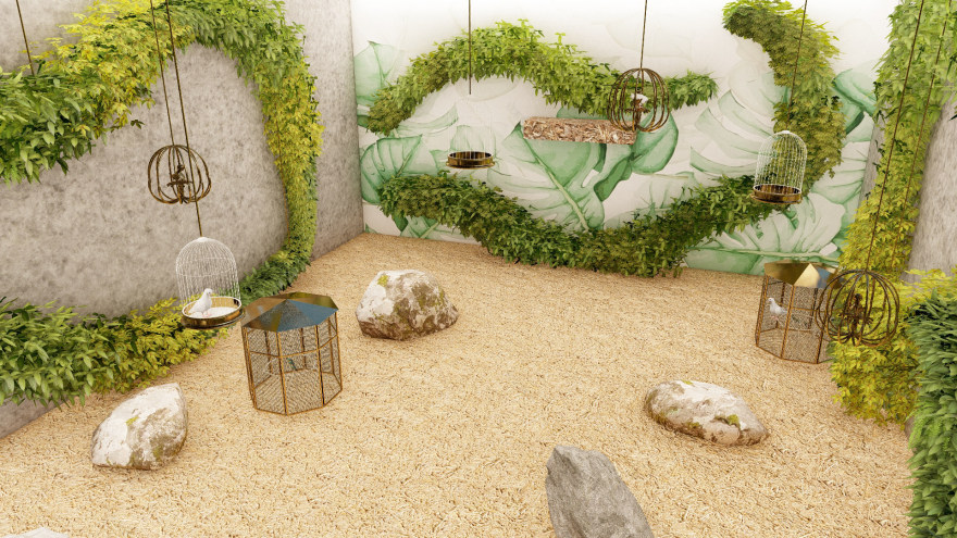 Verdant Oasis 鸟屋设计-12