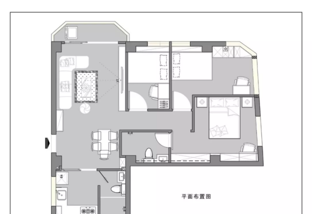 二手房翻新秒变轻奢,巧妙设计破解空间难题-2