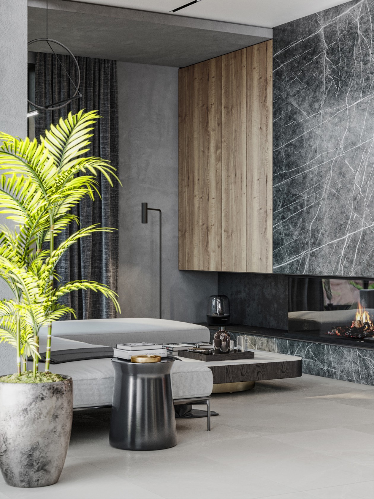 简约之韵 | 现代极简空间的静雅美学-2