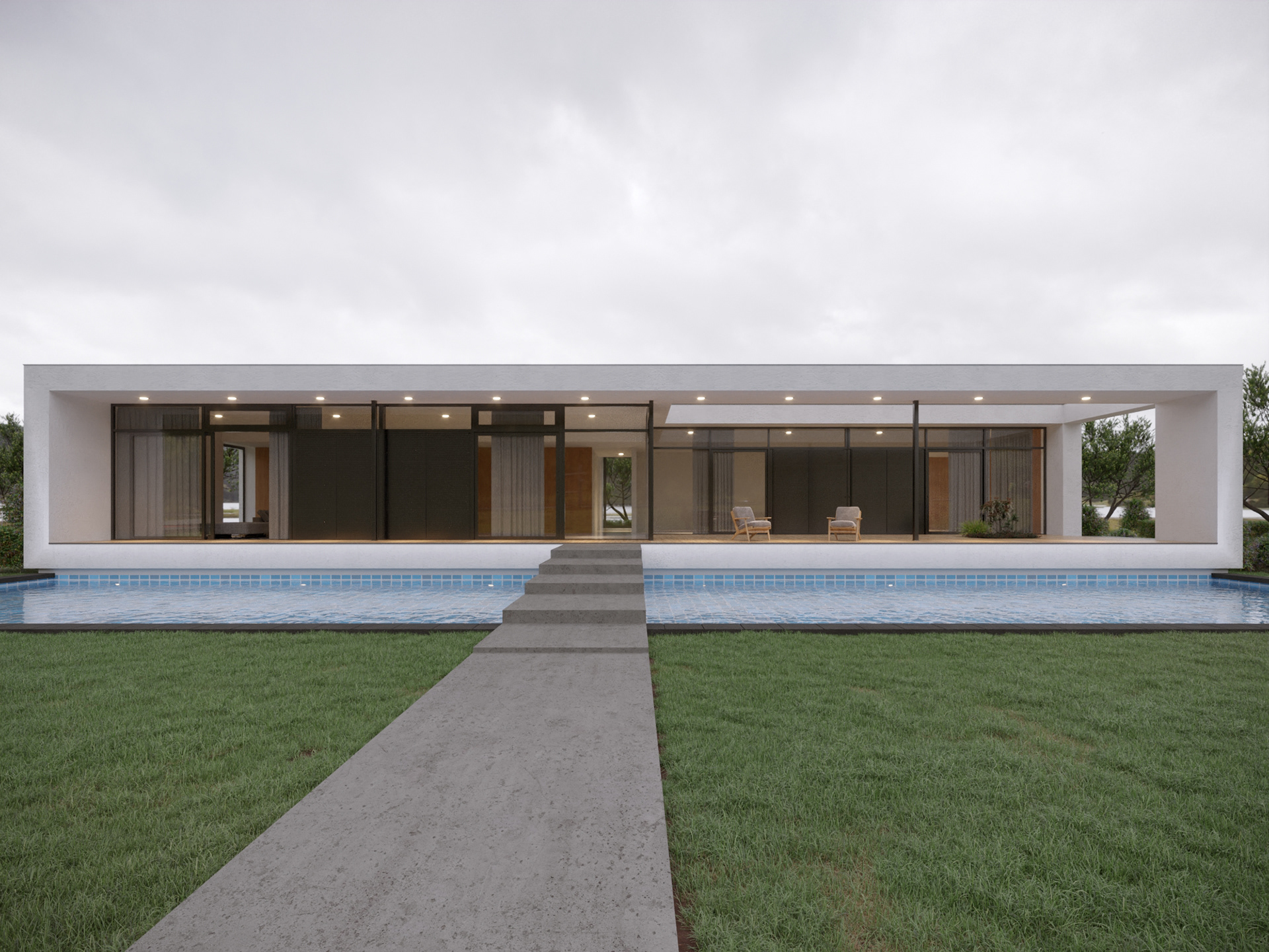 水镜别墅丨CGI-1