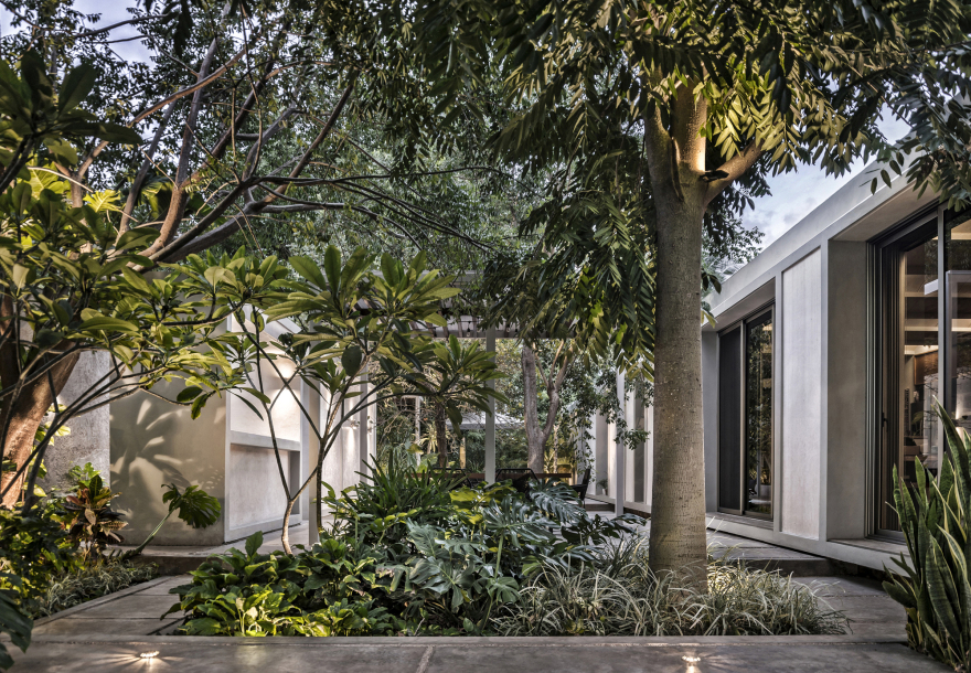 线性住宅的室内外一体化设计-2