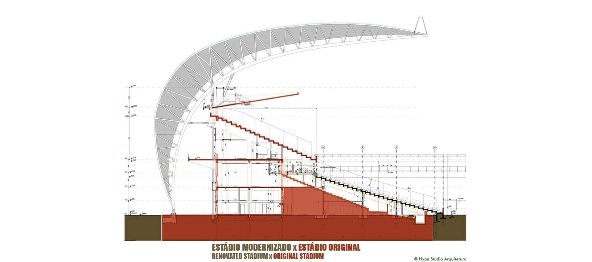 Hype Studio Arquitetura丨体育馆丨ArenaBeiraRio-71