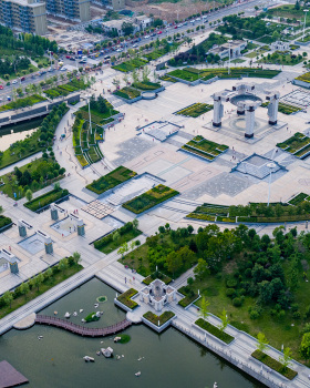营造贯穿城市的奚仲文化公园