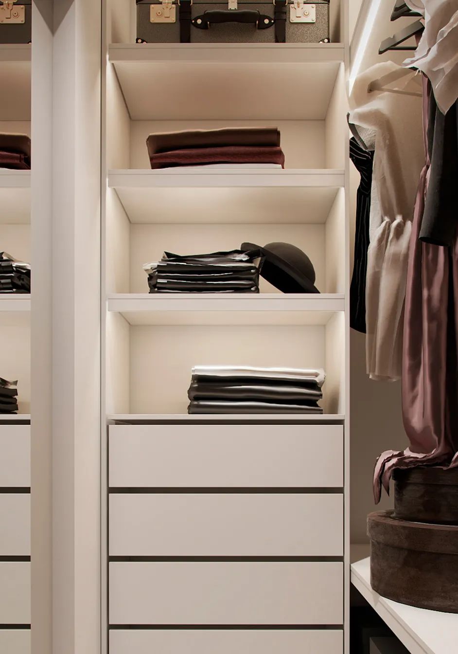 85㎡现代轻奢三居室设计丨Alexander Bocharov-20