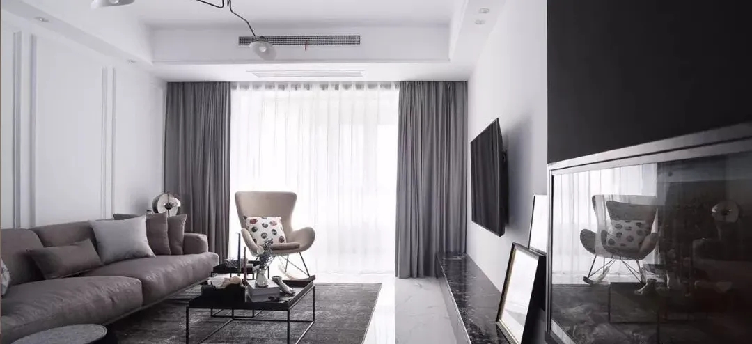 武汉金沙泊岸简约私宅,收纳与舒适并重-1