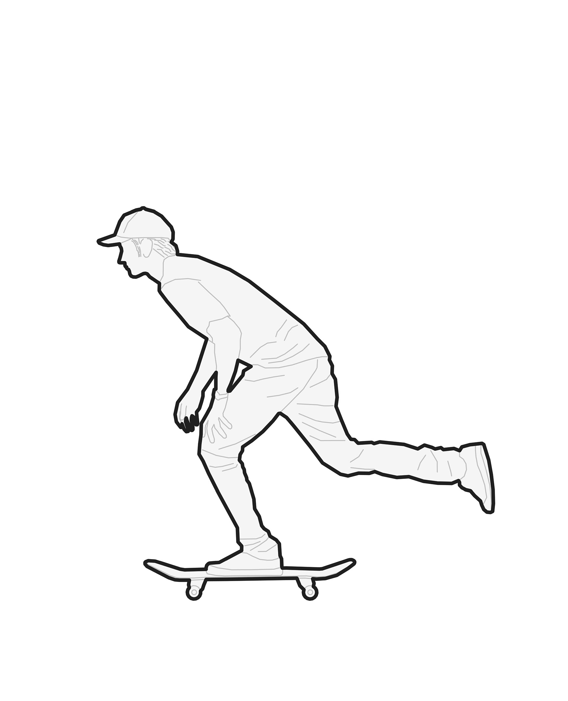 Revit人物轮廓族集-26