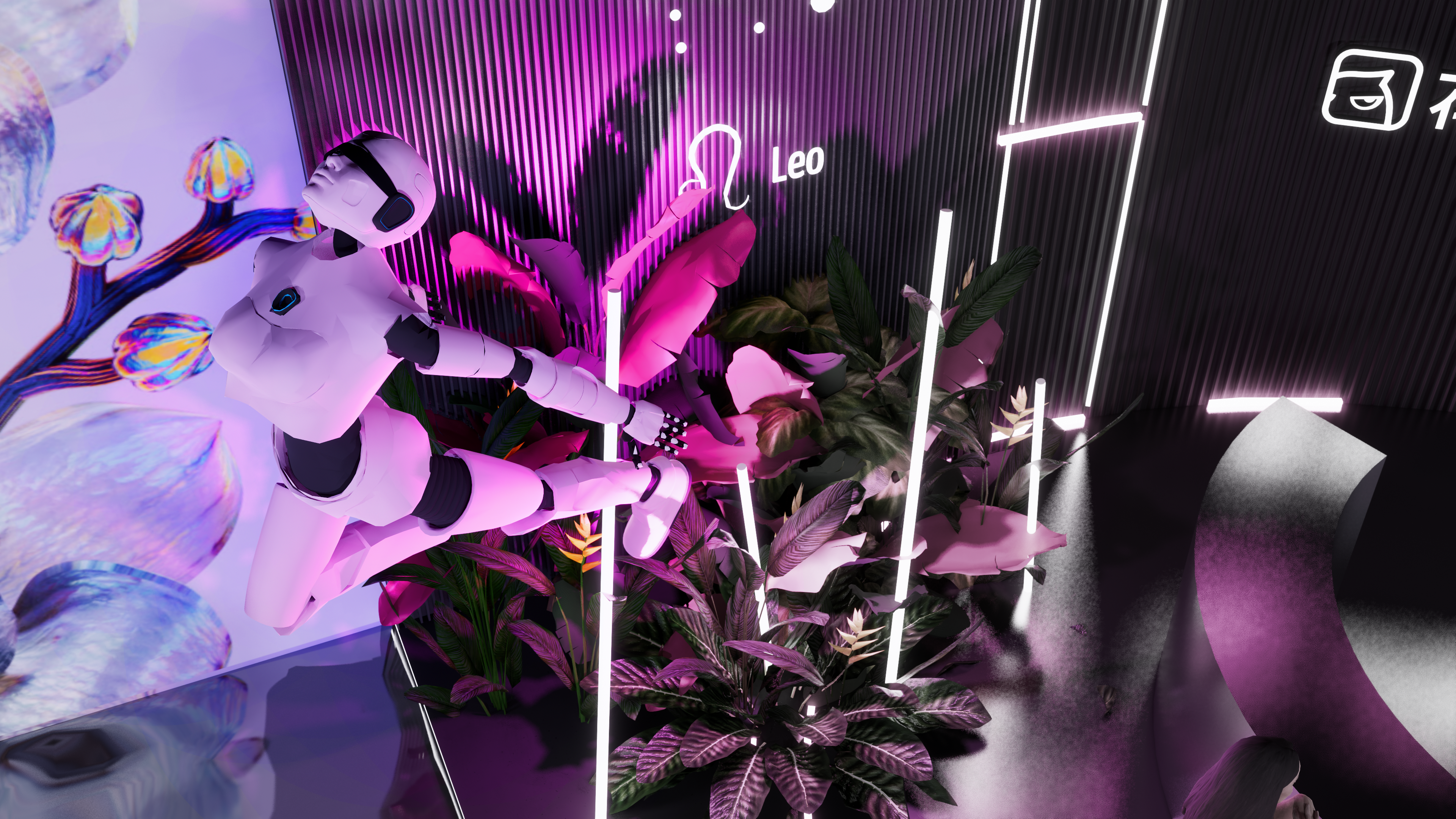 花椒2022 花房之夜年度盛典舞台设计-36