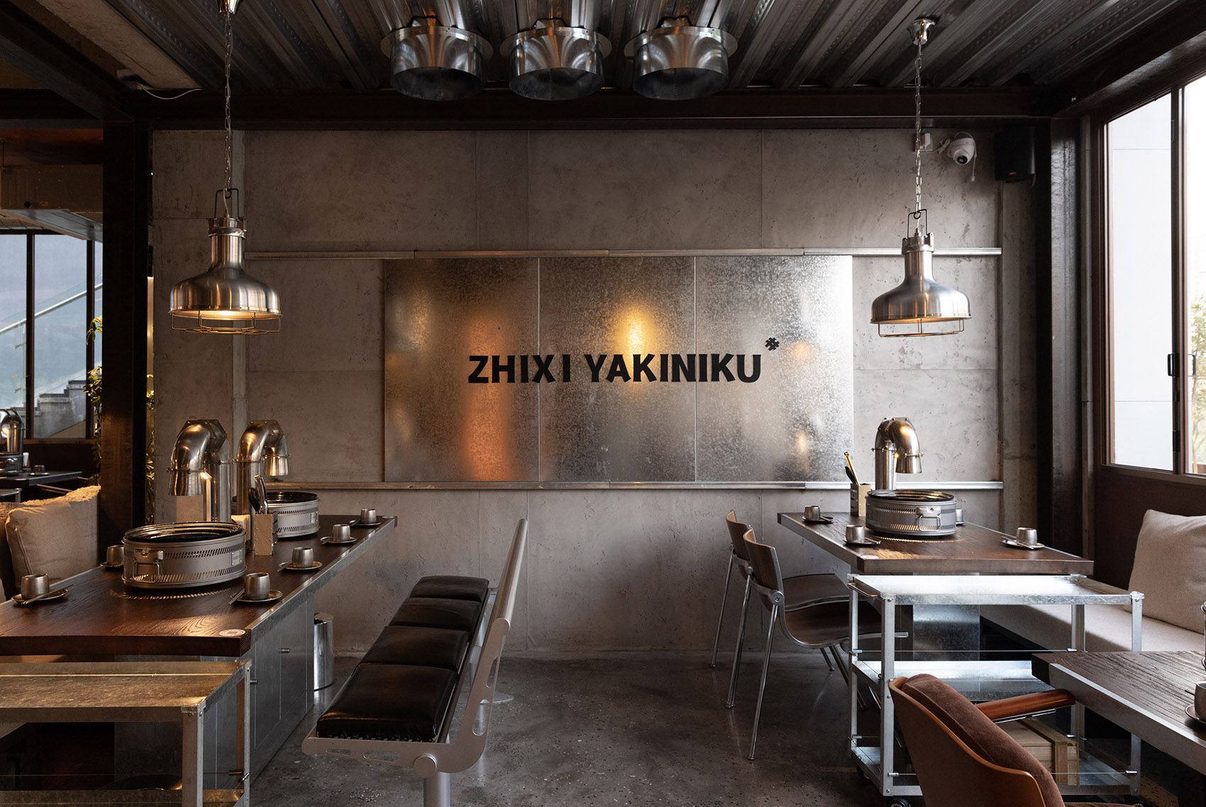 炙喜烧肉餐厅丨中国四川丨朴开⼗向设计事务所-55