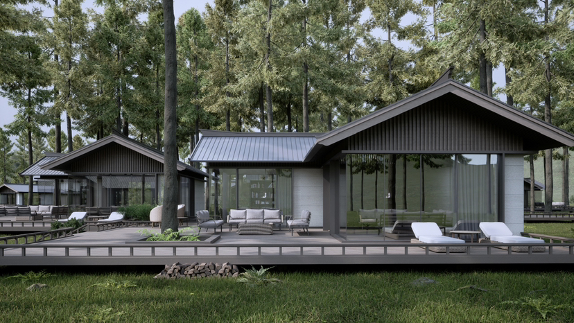 最近的一些项目设计，自己渲染的。-6