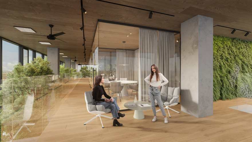 Roheline Park 办公楼商业 CGIs丨爱沙尼亚塔尔图丨Yellow Studio-20