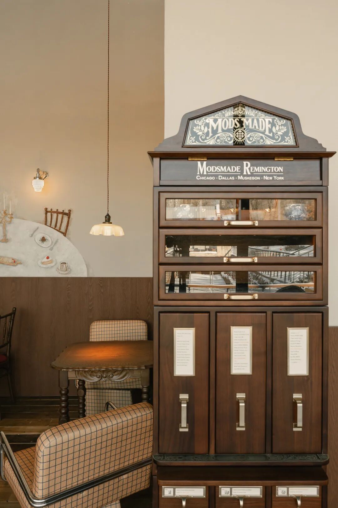 黑松果coffee& pizza丨中国长春丨杨光空间设计工作室-62