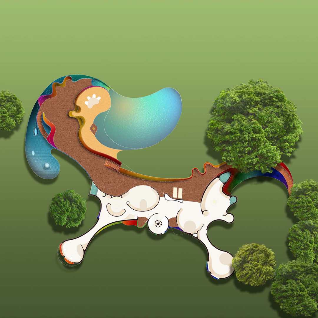 史努比有机建筑风格（注：Arquitectura Orgánica 直译为有机建筑（风格） ，根据史努比的特色等可能会有更专业合适的译法，在史努比相关特别情境下，此处只能以较为常见理解来翻译） 丨澳大利亚悉尼-20