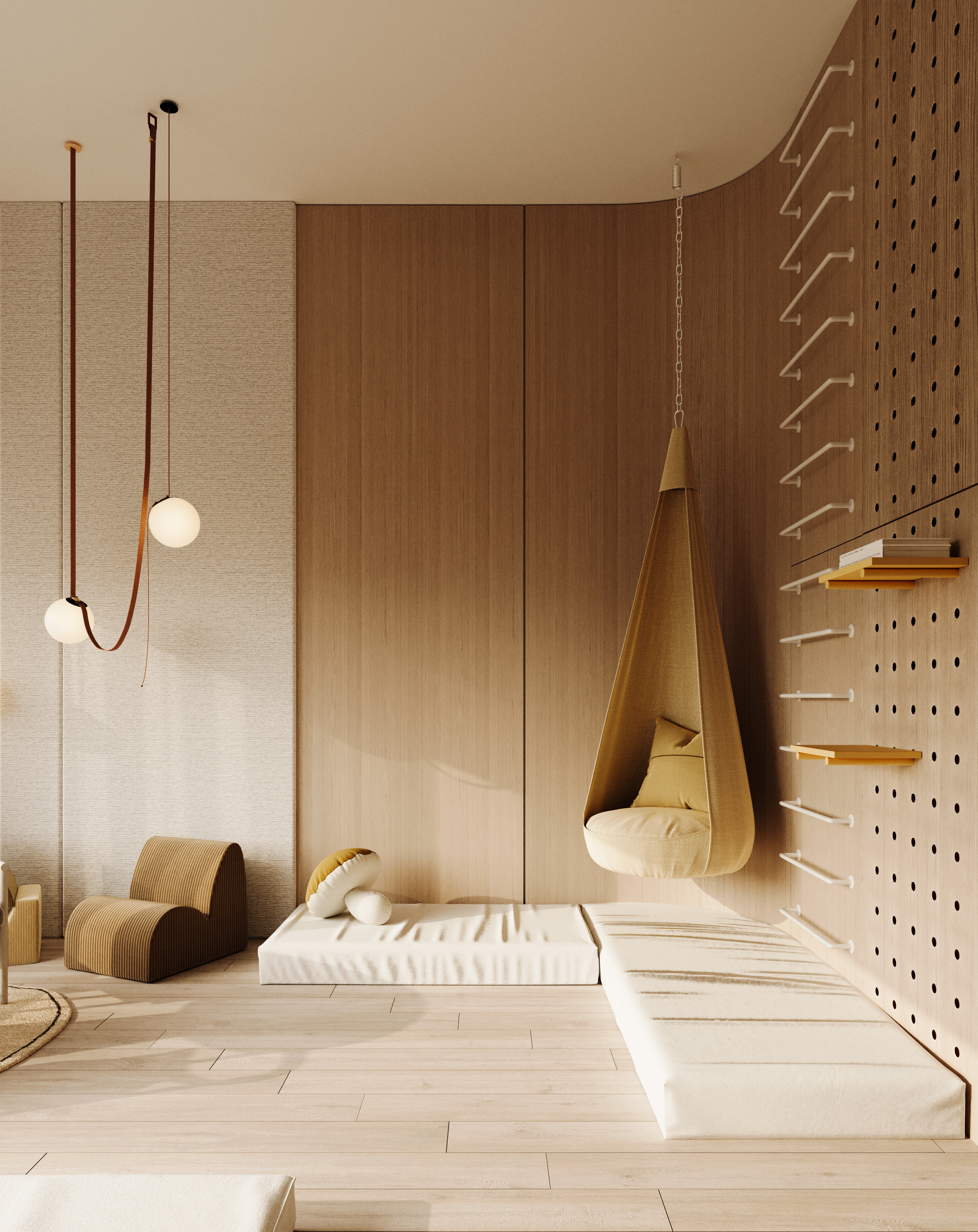 BEREZKY私人住宅儿童房及相关区域设计-8