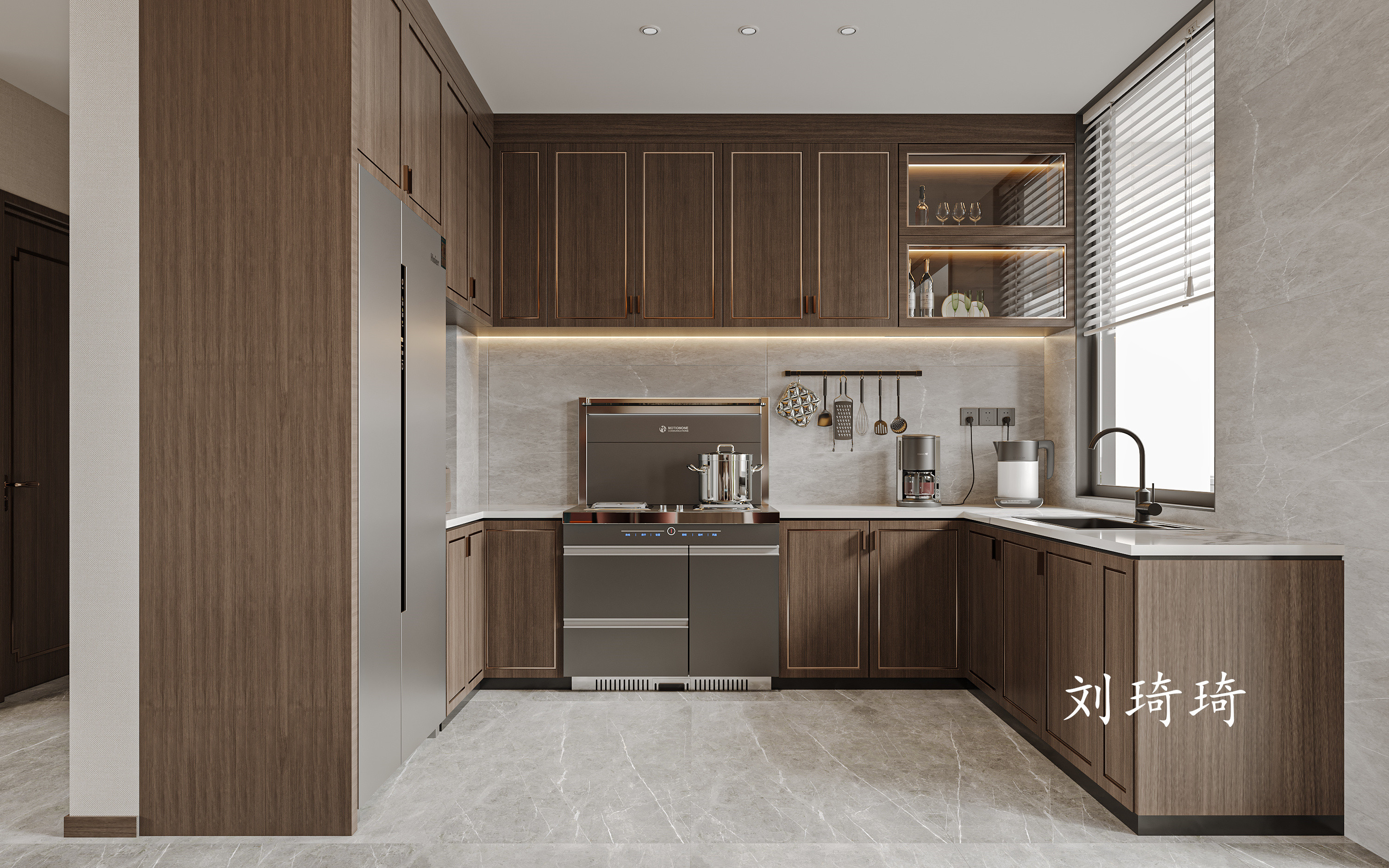 家装 || 新中式 || 隔着屏幕溢出的三代同堂的其乐融融-1