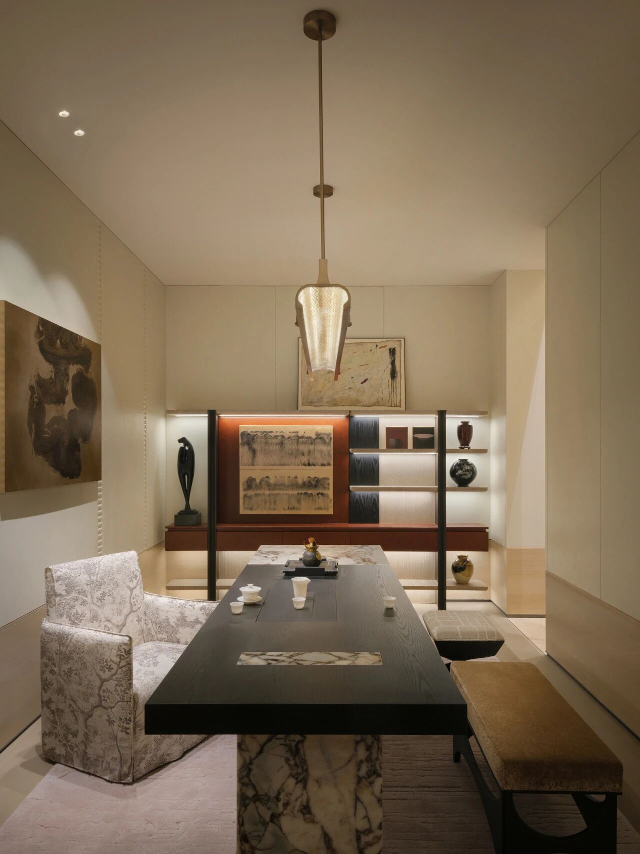 华润元起观潮丨中国杭州丨CCD郑中设计（室内）,羽果设计（软装）-12