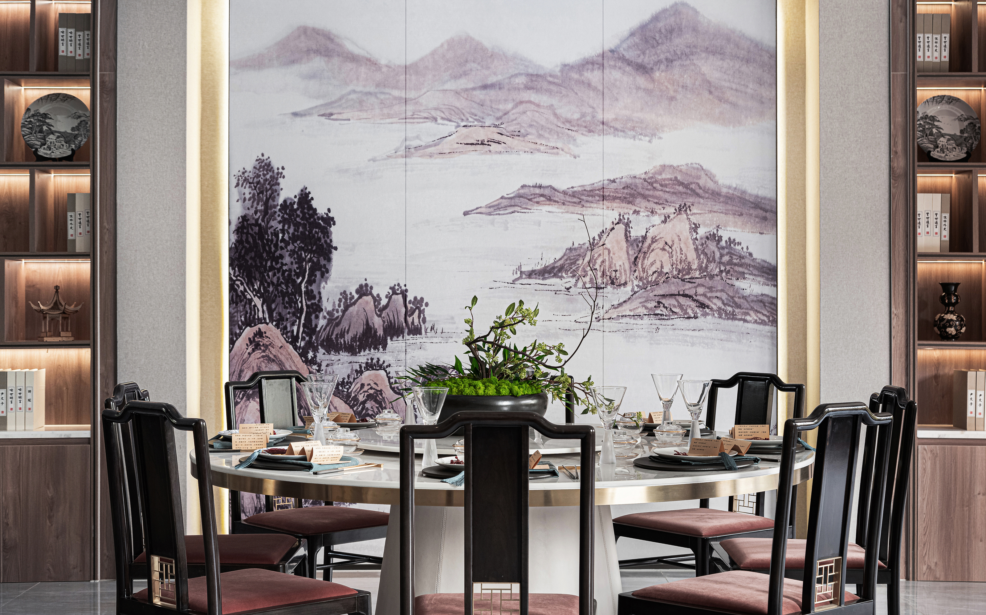 济南雍泉府下叠样板间 | 素雅新中式,融入自然之美-35