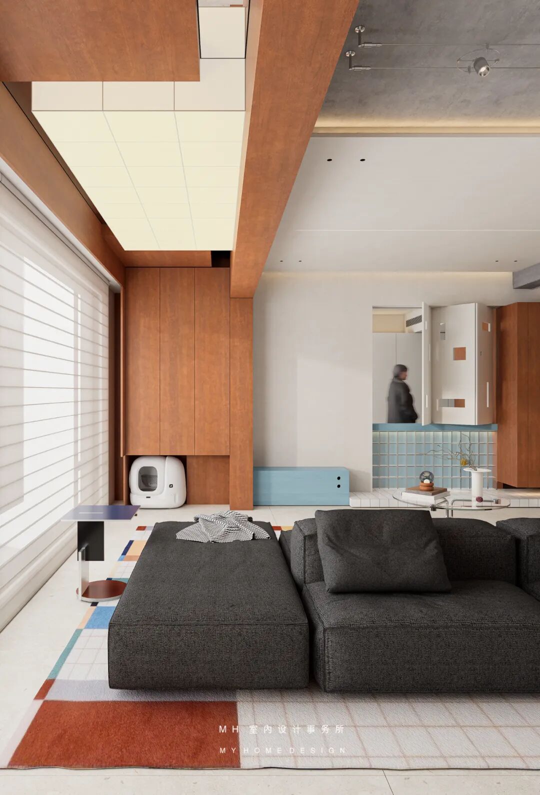 【首发】MH设计新作：色彩·情绪▏彰显个性跃层空间的趣活之境-36
