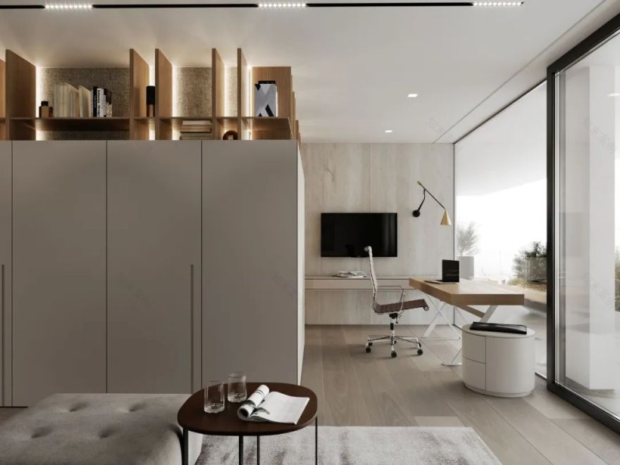 Subpixel 新作 | 简约清亮,温馨北欧风住宅-25